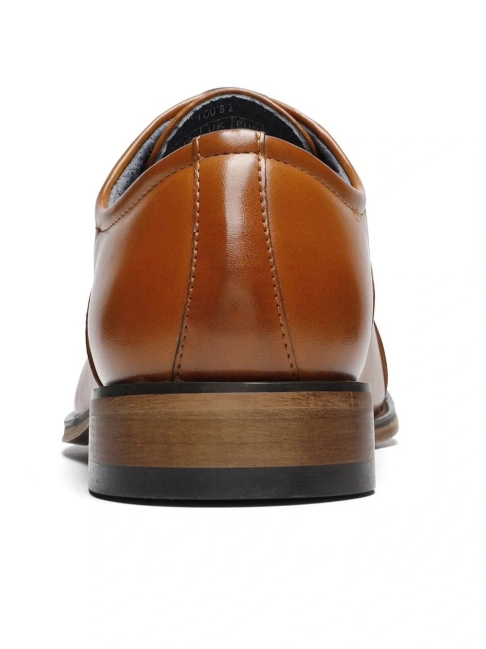 NEW In Box Men’s  Bruno Marc Brown Cap-Toe Oxford Dress Shoes